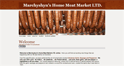 Desktop Screenshot of marchyshyns.com