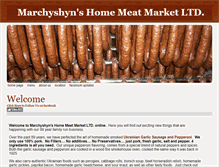 Tablet Screenshot of marchyshyns.com